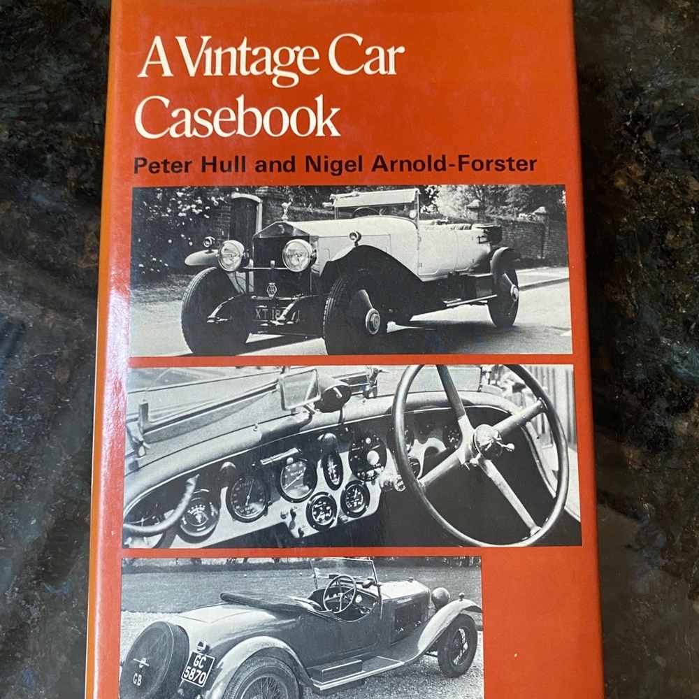 A Vintage Car Casebook (Vintage Item)​